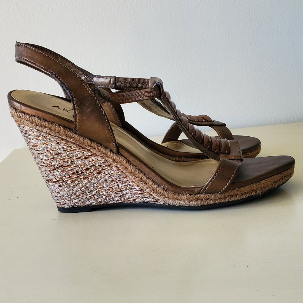 Brown Anne Klein Wedges